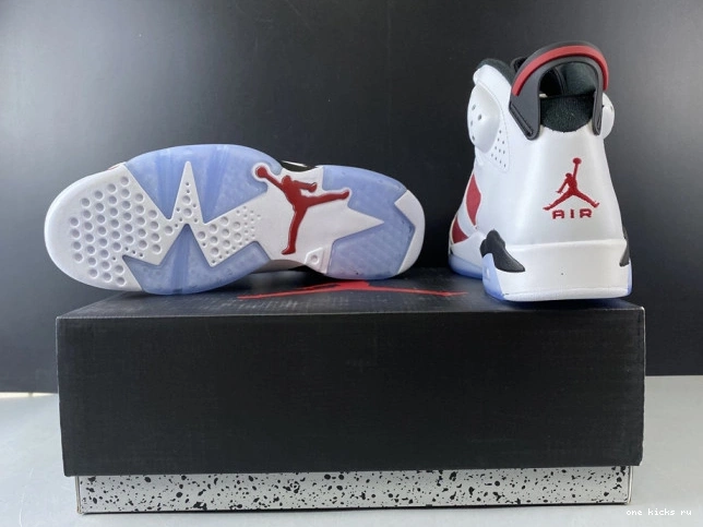 Cheap 6 2014 JORDAN AIR RETRO 384664-160 'CARMINE' 0720